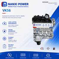 Motor Remanufacturado VK56 5.6L de Gasolina para Nissan Patrol Y62 Titan Pickup, Bloque Largo