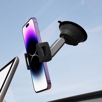 Support de ventouse de téléphone portable pour pare-brise de voiture, bureau de maison, Angle réglable, pliable