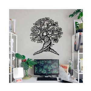Décoration murale de Restaurant en métal, artisanat personnalisé pour <span class=keywords><strong>salle</strong></span> à <span class=keywords><strong>manger</strong></span>, décoration artistique suspendue - Product Image 5