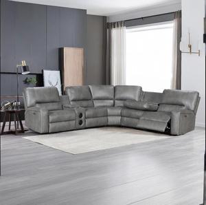 Moderne Wohn möbel Elektrische Liege Schnitte cke L-Form Sofa Allgemeine Verwendung Leder ausziehbare <span class=keywords><strong>Massage</strong></span> für zu Hause 7013