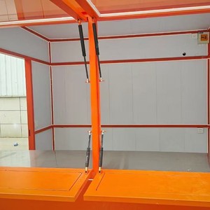 Kiosque alimentaire mobile en métal, type extensible, simple couche, imperméable, durable, coque rigide, pour la vente en extérieur toute l'année - Product Image 4