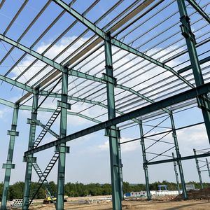 Nhà xưởng kết cấu thép xây dựng đúc sẵn/nhà kho Kết Cấu Thép/Nhà sản xuất xưởng kết cấu kim loại - Product Image 4