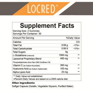 Glutathion <span class=keywords><strong>Softgel</strong></span> Capsules Volwassenen Antioxidanten Gezondheidsvoeding 60 Capsules Groothandel super ontgiftende middelen - Product Image 3