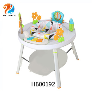 Nouveau design 3 en 1 : sautillant musical et jouets, chaise d'apprentissage et transat pour bébé - Product Image 2