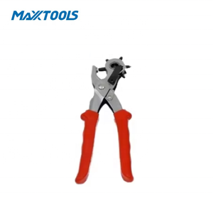 Maxxtools Heavy Duty Revolving <strong>Leather</strong> <strong>Hole</strong> Punch Pliers 6 Multi Sizes Professional <strong>Belt</strong> <strong>Hole</strong> <strong>Puncher</strong> for DIY Craft Fabric Paper - Product Image 2