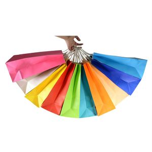 Sacs en papier kraft personnalisés KM, blancs, pour la livraison de plats à emporter, sacs en papier personnalisés pour la livraison de nourriture - Product Image 4