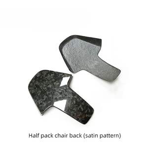 Respaldo de asiento de <span class=keywords><strong>coche</strong></span> de fibra de carbono seco Real de alta calidad, cubierta para reposacabezas, decoraciones de <span class=keywords><strong>coche</strong></span> adecuadas para BMW M3 M4 M2 G80 G87 G82 - Product Image 3