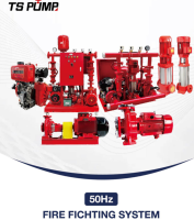 Pompe à incendie à moteur diesel à double alimentation pour bâtiments commerciaux, débit maximal de 10 à 1000 m3/h, fabrication chinoise