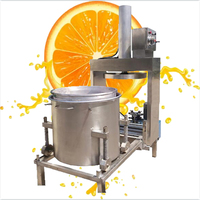 Kleine Hydraulische Enkele Vat Oranje Fruitgroente Koude Pers Juicer Extractor