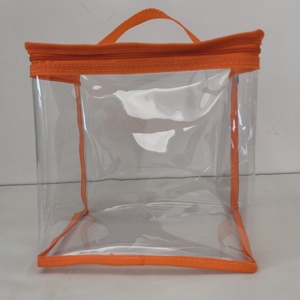 Sac à provisions transparent en PVC sacs en plastique avec logo personnalisé sac fourre-tout de plage transparent cadeau de mariage - Product Image 6