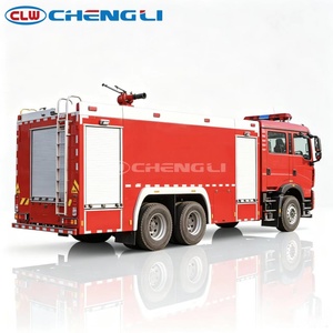 Camion-citerne et camion-pompe à mousse HOWO 6X4 Diesel à transmission manuelle, capacité de réservoir >10000L - Product Image 4