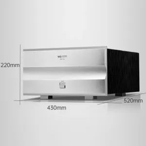 MUSMYS-PA-101 Amplificateur de puissance Hi-Fi à effet de champ de classe A, haute puissance, mono et bicanal, avec protection des haut-parleurs - Product Image 2