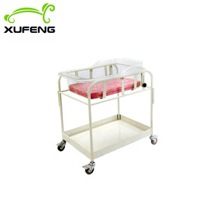 Lit médical pour bébé Xufeng XF607 L820W520H850MM en fer peint de qualité médicale avec barrières de sécurité - Product Image 4
