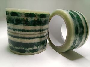 Phân hủy sinh học sợi tự nhiên Băng tĩnh miễn phí rõ ràng dính cuộn phim bao bì cho bưu kiện và hộp mềm thổi đúc - Product Image 2