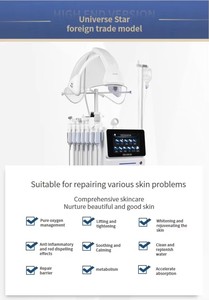 Appareil de soin du visage à jet d'oxygène Spa, machine d'oxygénation hyperbare, dôme d'oxygénation O2, rajeunissement de la peau, machine de soin du visage à l'hydro-oxygène - Product Image 2