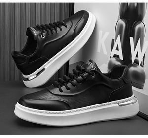 Nuevas Zapatillas Deportivas Clásicas para Hombre, Transpirables, Casuales, con Suela Gruesa, Blancas, a la Moda, Impermeables, Antideslizantes, para Todas las Temporadas - Product Image 5