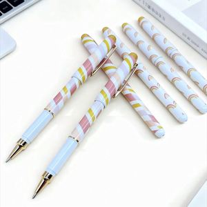 High-end Luxury Plastic Ballpoint <b>Pen</b> Custom Thermal Transfer Process Flower Film <b>Pen</b> Cute Gel <b>Pens</b> for Students and Children - Product Image 3
