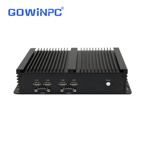 Mini PC industriel Gowin Factory avec 6 ports COM RS232/422/485, GPIO 8 bits, PC sans ventilateur 6100U 7200U 8250U - Product Image 4