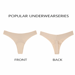 Venta al por Mayor Directa de Fábrica de Pantis Tipo Tanga <span class=keywords><strong>sin</strong></span> Costuras para Mujer con Relleno para Fitness y Yoga y Sistema Anti Camel Toe - Product Image 3