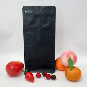 Bolsa con Cierre Hermético de 1 kg, Negra Mate, de Grado Alimenticio, Resistente a la Humedad, para Frutos Secos, con Impresión Personalizada - Product Image 3