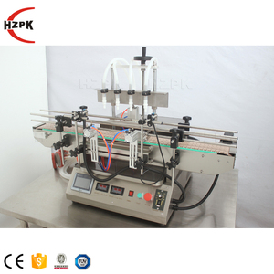 Ligne de production de remplissage automatique Hzpk à 4 têtes pour boissons, parfums, huiles et eaux – Prix - Product Image 4