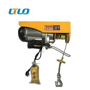 Micro Small Electric Hoist 220V Pa 200kg -1200kg Household Electric Motor Wire Rope Hoist