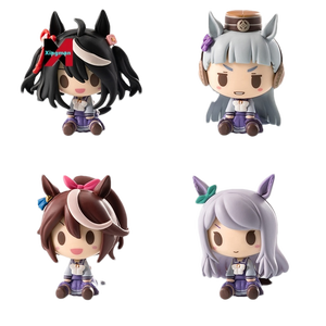 Figura de Anime en Versión Q Bidimensional, Modelo de Plástico para el Tablero del Auto de Umas Musumed Tokai Teio Hachimi - Product Image 1