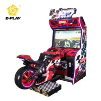 Eplay Factory Machine de jeu d'arcade VR de simulation de course de moto 1 joueur de haute qualité, à monnayeur, Moza Racing
