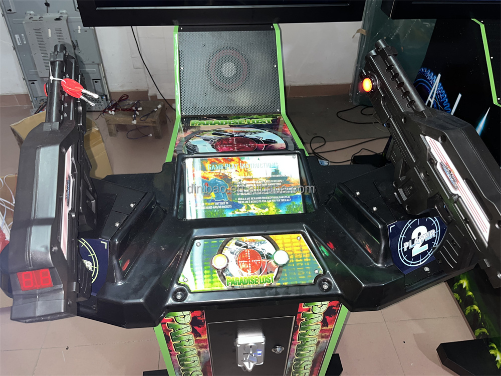 Dinibao 42インチlcdシューティングアーケードゲームマシンガン