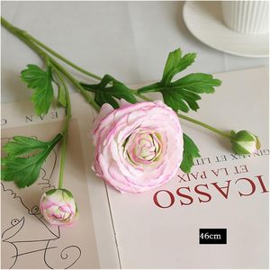 Rose Austin Artificielle Réaliste à Tige Unique, Revêtement en Latex Soie, Toucher Réel, Haute Qualité, Vente en Gros, pour Mariage, Table, Fête, Maison - Product Image 3