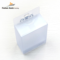 Boîte d'emballage pliable en PVC transparent personnalisée de haute qualité OEM ODM avec design