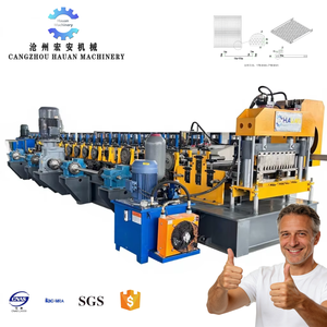 เครื่องขึ้นรูปรางเคเบิลแบบมีรูพรุน Hauan Machinery กำลังไฟ 40 กิโลวัตต์ 380 โวลต์ อุปกรณ์แปรรูปโลหะสำหรับอุตสาหกรรม - Product Image 1