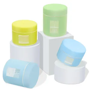 Chất Lượng Cao 3.5 Gram 1 Oz 2 Oz 3 Oz 4Oz Glass Jar Với Nắp Đậy Nhựa Con Bằng Chứng Glass Chum Container