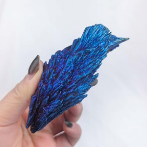 Pierres brutes naturelles personnalisables : Quartz Paon, Cristal Aura <span class=keywords><strong>Arc</strong></span>-<span class=keywords><strong>en</strong></span>-<span class=keywords><strong>ciel</strong></span>, <span class=keywords><strong>Tourmaline</strong></span> Plume pour la guérison et les cadeaux - Product Image 4