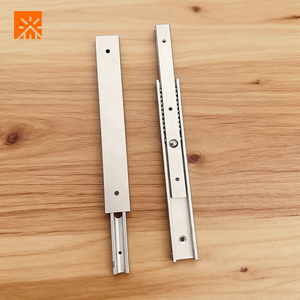 Guida Lineare in Alluminio a 2 Sezioni da 20mm di Larghezza <span class=keywords><strong>per</strong></span> Cassetti e Attrezzature - Product Image 5