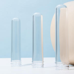 Vente en gros d'usine de préformes PET transparentes de 50 g pour produits chimiques quotidiens, tubes et bouteilles en plastique pour shampooing et revitalisant de 32 mm - Product Image 2