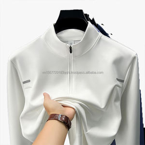 Camiseta Deportiva Unisex de Manga Larga con Cuello Redondo, Media Cremallera, Estampada, Transpirable, de Secado Rápido, Estilo Casual y Versátil para Deportes al Aire Libre - Product Image 2