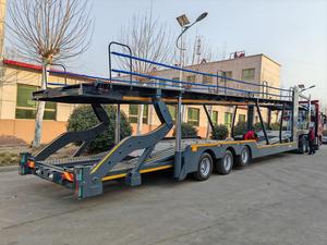 Remolque de Servicio Pesado Impermeable para Transporte de Autos, Camiones y Carga, Semirremolque de Acero para Transporte de Carga en África, Logística de Construcción - Product Image 3