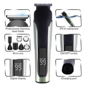 Recortador de vello corporal eléctrico <span class=keywords><strong>y</strong></span> peluquero para hombres, el <span class=keywords><strong>mejor</strong></span> recortador de vello púbico para cara, oreja <span class=keywords><strong>y</strong></span> <span class=keywords><strong>nariz</strong></span> - Product Image 2