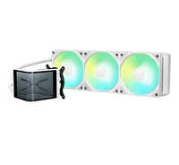 Offre Spéciale TRYX PANORAMA SE ARGB 360 Blanc et Noir Refroidisseur Liquide avec Écran Incurvé et Vidéo 3D pour Ordinateur de Jeu CPU