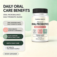 Comprimés Probiotiques Usine GMP Complexe Prébiotique Naturel Équilibre Intestinal Santé Digestive Bien-être Adulte OEM ODM Vente en Gros