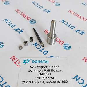 NO.591(6-9) TOPDIESEL Buse à rampe commune G4S021 pour injecteur 295700-0290 33800-4A950 - Product Image 4