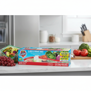 Confezione da 22 Sacchetti Richiudibili Resistenti con Cerniera per Conservazione Alimenti, Ideali per Organizzazione e Mantenimento della Freschezza - Product Image 3