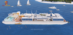 Luxe grand immense grand hôtel profond océan bateau réservoir conteneur eau maison <span class=keywords><strong>piscine</strong></span> avec jets spa pour festival parc d'attractions - Product Image 5