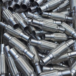 Tuyau flexible de silencieux d'échappement de diverses structures de longue durée de vie de prix usine avec le fil d'acier tressé - Product Image 6