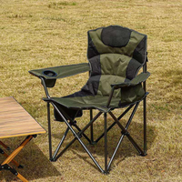 Nouvelle chaise de camping légère et portable pour l'extérieur, style moderne, chaise de plage pliable simple avec accoudoirs pour la pêche