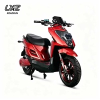 Nouvelle conception de moto électrique de tourisme pour adultes 72V, moteur puissant de 2000W, moto sportive, 80 km/h, batterie au plomb-acide/lithium, freins à disque CBS