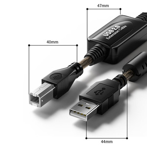 <b>Usb</b> <b>2.0</b> Extension Cable 47mm Adapter For Computer Printer Connection Copper Wire Nickel Plating - Product Image 1