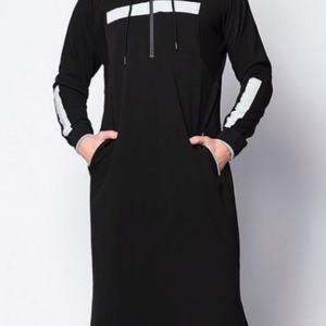Custom Casual <b>Zip</b> <b>up</b> Hoodies Long Tunic Sweatshirts <b>Jackets</b> Fashion Plus Size Hoodie With Pockets Full <b>Zip</b> <b>up</b> Long Hoodies - Product Image 4