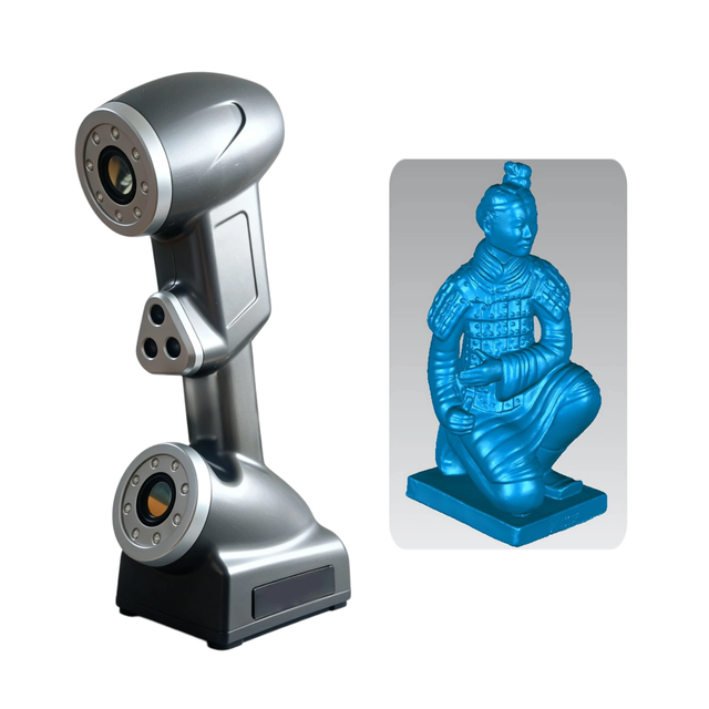 Portable High-Precision 3D Scanner S771 - Handheld Structured Light Scanner for Reverse Engineering & Color Capture